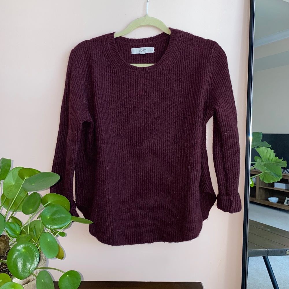 Maroon Sweater